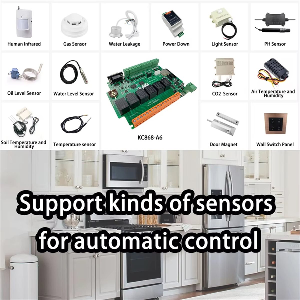 Home Automation Systems Diy - Carte de développement KC868-A6 MQTT Web