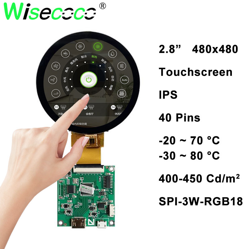Home Automation Raspberry Pi - Écran tactile rond Raspberry Pi, compteur