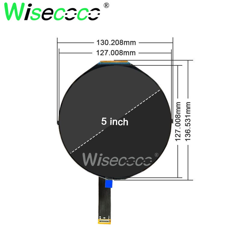 Écran rond 5 pouces 1080x1080  - Home Automation Raspberry Pi avis et prix
