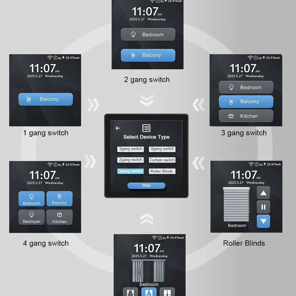 Interrupteurs intelligents Wi- - Home Automation Systems Diy avis et prix
