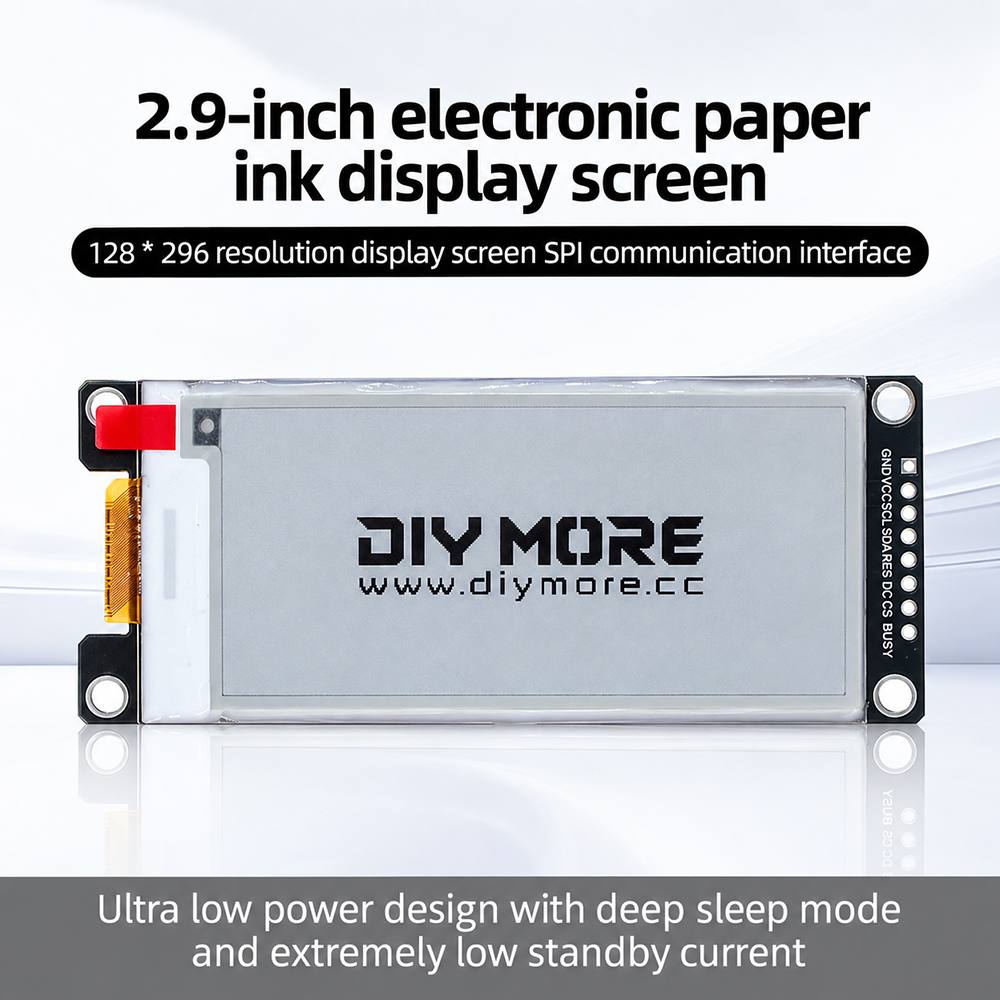 Écran E-Ink 2,9'' Noir Blanc R - Display Epaper 2.9 avis et prix