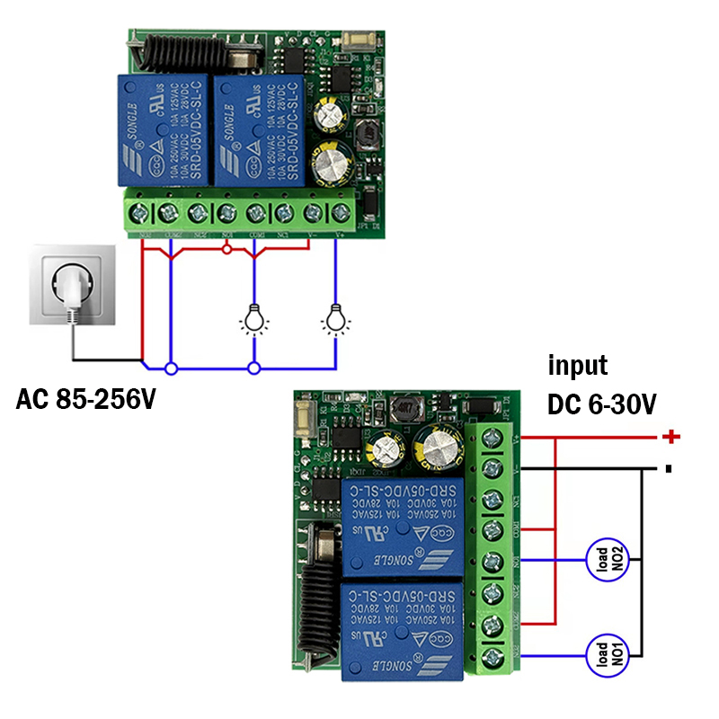 Module récepteur à relais 10 A - 433Mhz Receiver Module avis et prix