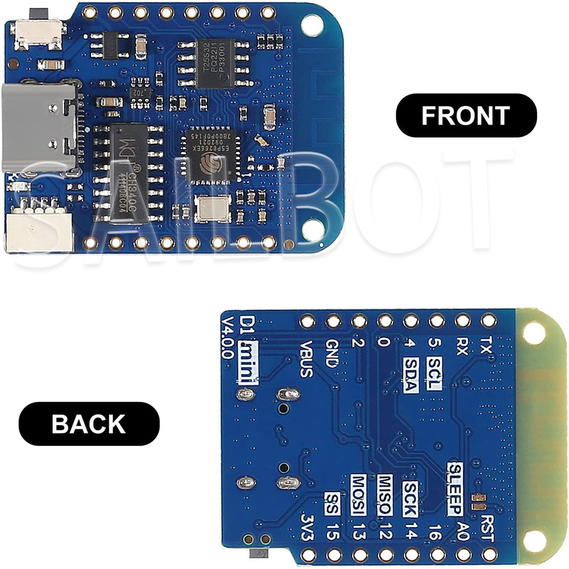 1-10 pièces WeMos D1 Mini ESP8 - Esp8266 Nodemcu Board avis et prix